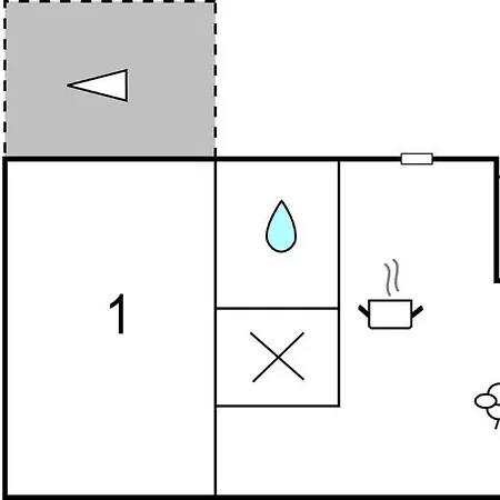 Appartement One-bedroom In Okrug Gornji *